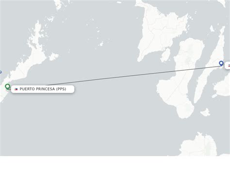 Direct flights from Cebu to Puerto Princesa .